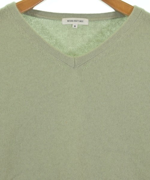 NATURAL BEAUTY BASIC（ナチュラルビューティーベーシック）ニット・セーター 緑 サイズ:M レディース/2200725411138