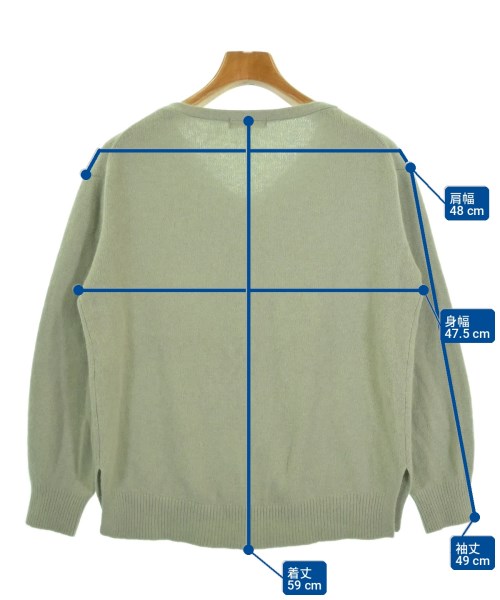 NATURAL BEAUTY BASIC（ナチュラルビューティーベーシック）ニット・セーター 緑 サイズ:M レディース/2200725411138