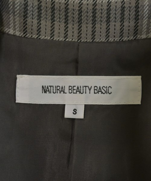 NATURAL BEAUTY BASIC（ナチュラルビューティーベーシック）ジャケット グレー サイズ:S レディース/2200729501125