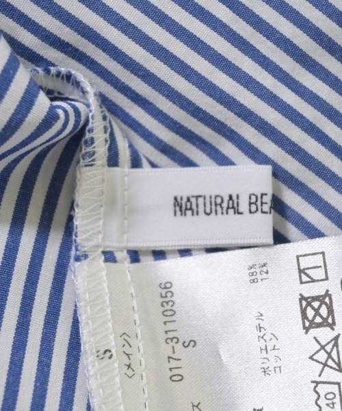 NATURAL BEAUTY BASIC（ナチュラルビューティーベーシック）ブラウス 青 サイズ:S レディース/2200730741053