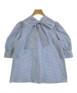 NATURAL BEAUTY BASIC（ナチュラルビューティーベーシック）ブラウス 青 サイズ:S レディース/2200730741053