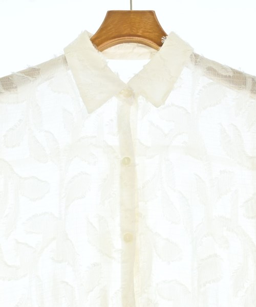 NATURAL BEAUTY BASIC（ナチュラルビューティーベーシック）カジュアルシャツ 白 サイズ:FR レディース/2200734663054