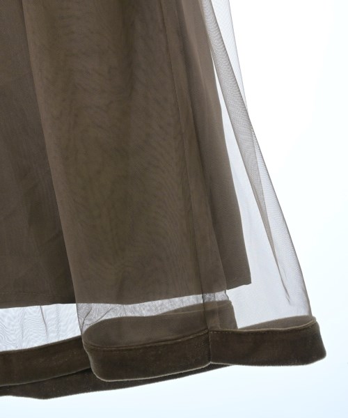 NATURAL BEAUTY BASIC（ナチュラルビューティーベーシック）ロング・マキシ丈スカート 茶 サイズ:M レディース/2200734663061
