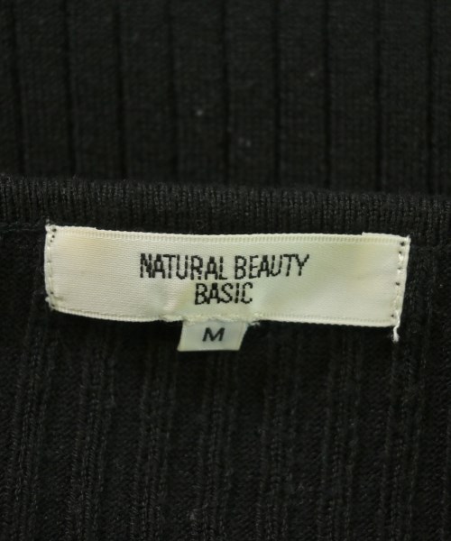 NATURAL BEAUTY BASIC（ナチュラルビューティーベーシック）ニット・セーター 黒 サイズ:M レディース/2200734663092