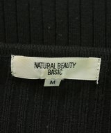 NATURAL BEAUTY BASIC（ナチュラルビューティーベーシック）ニット・セーター 黒 サイズ:M レディース/2200734663092