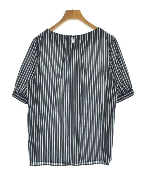 NATURAL BEAUTY BASIC（ナチュラルビューティーベーシック）ブラウス 紺 サイズ:M レディース/2200733197031