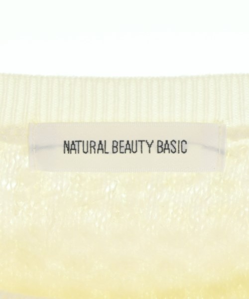 NATURAL BEAUTY BASIC（ナチュラルビューティーベーシック）ニット・セーター 白 サイズ:F レディース/2200716028062