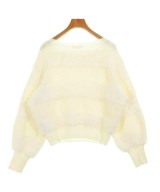 NATURAL BEAUTY BASIC（ナチュラルビューティーベーシック）ニット・セーター 白 サイズ:F レディース/2200716028062