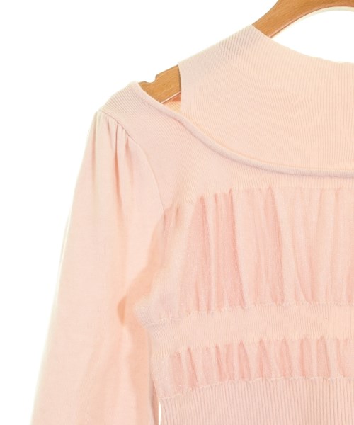 NATURAL BEAUTY BASIC（ナチュラルビューティーベーシック）ニット・セーター ピンク サイズ:F レディース/2200716028079
