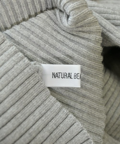 NATURAL BEAUTY BASIC（ナチュラルビューティーベーシック）ニット・セーター グレー サイズ:F レディース/2200716028086