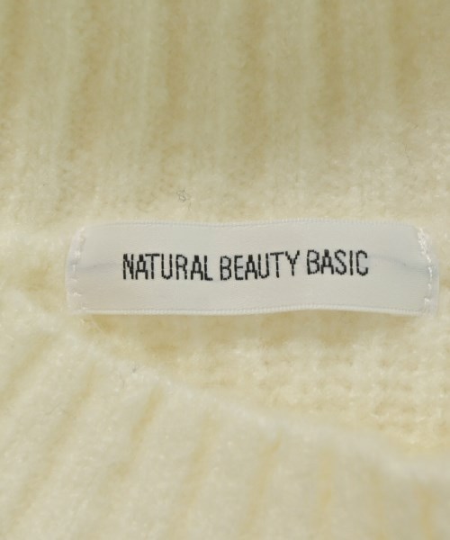 NATURAL BEAUTY BASIC（ナチュラルビューティーベーシック）ニット・セーター 白 サイズ:F レディース/2200719732065