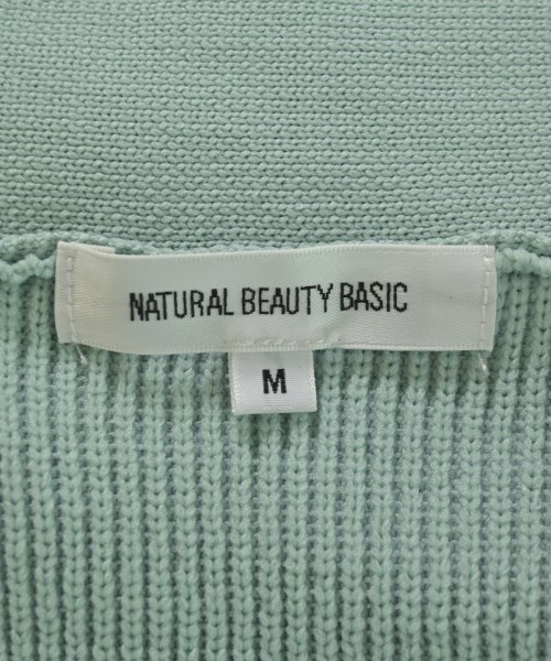 NATURAL BEAUTY BASIC（ナチュラルビューティーベーシック）カーディガン 青 サイズ:M レディース/2200719732195