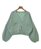 NATURAL BEAUTY BASIC（ナチュラルビューティーベーシック）カーディガン 青 サイズ:M レディース/2200719732195