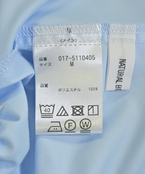 NATURAL BEAUTY BASIC（ナチュラルビューティーベーシック）ブラウス 青 サイズ:M レディース/2200717256082