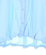 NATURAL BEAUTY BASIC（ナチュラルビューティーベーシック）ブラウス 青 サイズ:M レディース/2200717256082