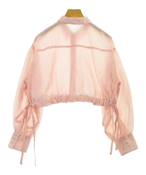 NATURAL BEAUTY BASIC（ナチュラルビューティーベーシック）カジュアルシャツ ピンク サイズ:F レディース/2200716560159