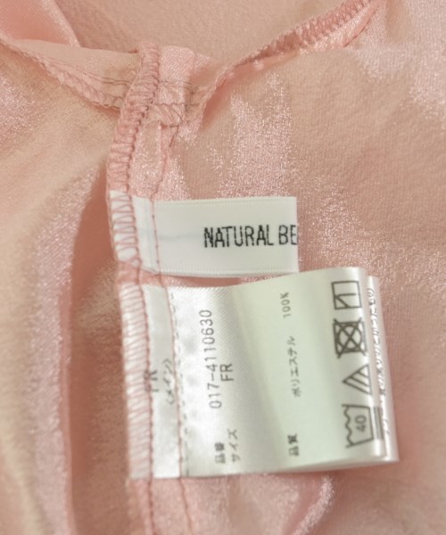 NATURAL BEAUTY BASIC（ナチュラルビューティーベーシック）カジュアルシャツ ピンク サイズ:F レディース/2200716560159