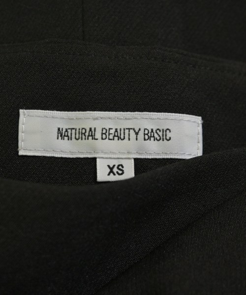 NATURAL BEAUTY BASIC（ナチュラルビューティーベーシック）ひざ丈スカート 黒 サイズ:XS レディース/2200716568032
