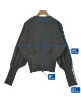 NATURAL BEAUTY BASIC（ナチュラルビューティーベーシック）ニット・セーター グレー サイズ:M レディース/2200722587041