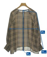 NATURAL BEAUTY BASIC（ナチュラルビューティーベーシック）ブラウス ベージュ サイズ:M レディース/2200718586034