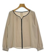 NATURAL BEAUTY BASIC（ナチュラルビューティーベーシック）ブラウス ベージュ サイズ:M レディース/2200719417092