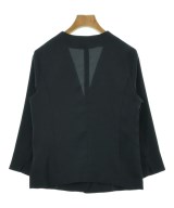 NATURAL BEAUTY BASIC（ナチュラルビューティーベーシック）ノーカラージャケット 紺 サイズ:M レディース/2200718964078