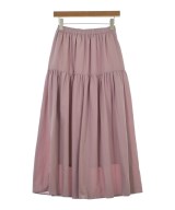 NATURAL BEAUTY BASIC（ナチュラルビューティーベーシック）ロング・マキシ丈スカート ピンク サイズ:M レディース/2200722525012