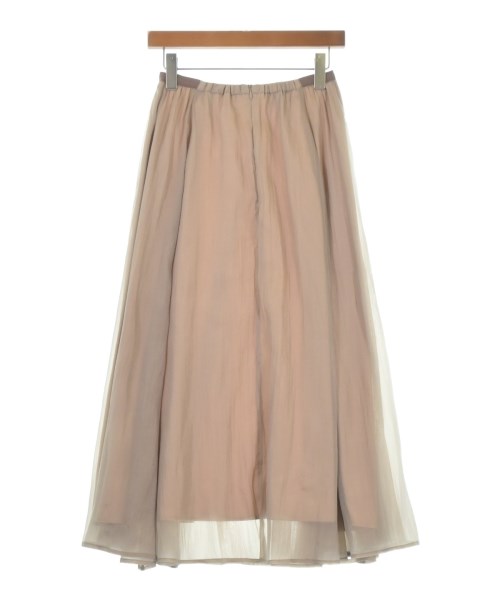 NATURAL BEAUTY BASIC（ナチュラルビューティーベーシック）ロング・マキシ丈スカート ベージュ サイズ:M レディース/2200722525029