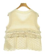 NATURAL BEAUTY BASIC（ナチュラルビューティーベーシック）ベスト 白 サイズ:F レディース/2200720462074