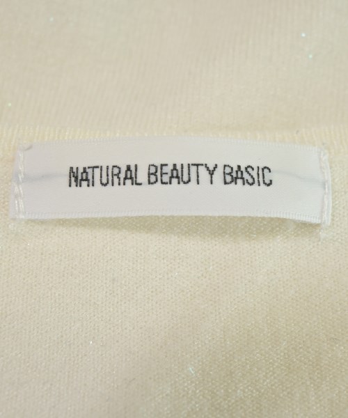 NATURAL BEAUTY BASIC（ナチュラルビューティーベーシック）ニット・セーター 白 サイズ:F レディース/2200725068011