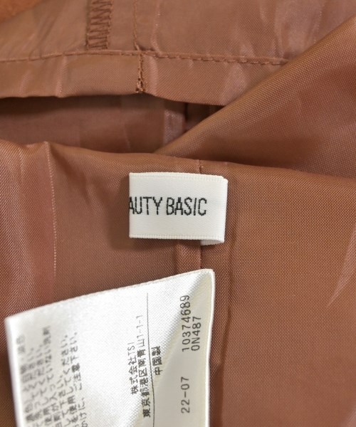 NATURAL BEAUTY BASIC（ナチュラルビューティーベーシック）ワンピース 茶 サイズ:M レディース/2200720979046