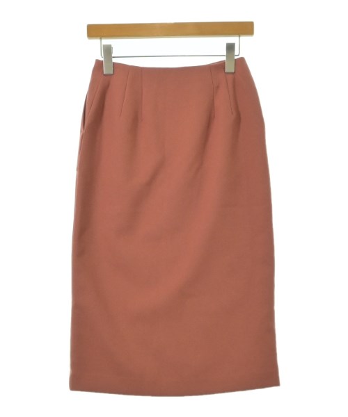 NATURAL BEAUTY BASIC（ナチュラルビューティーベーシック）ロング・マキシ丈スカート オレンジ サイズ:S レディース/2200725824013