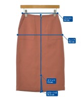 NATURAL BEAUTY BASIC（ナチュラルビューティーベーシック）ロング・マキシ丈スカート オレンジ サイズ:S レディース/2200725824013