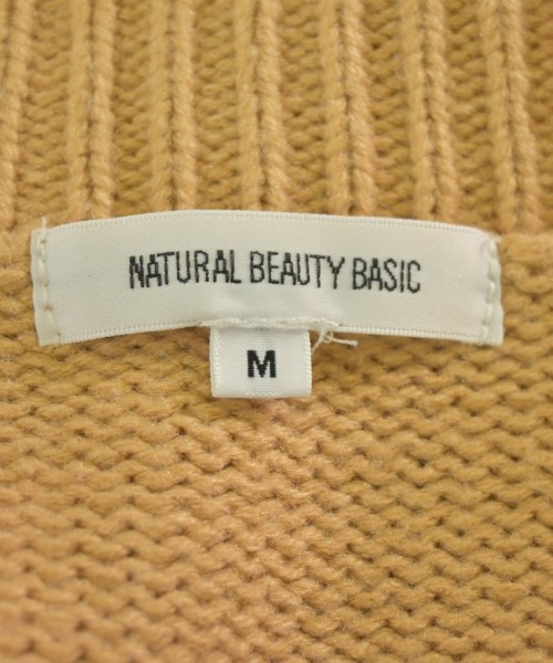 NATURAL BEAUTY BASIC（ナチュラルビューティーベーシック）ニット・セーター ベージュ サイズ:M レディース/2200725824044