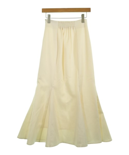 NATURAL BEAUTY BASIC（ナチュラルビューティーベーシック）ロング・マキシ丈スカート 白 サイズ:S レディース/2200722453032