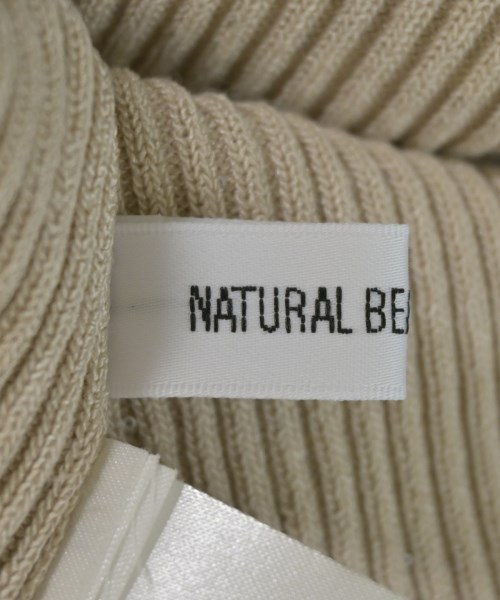 NATURAL BEAUTY BASIC（ナチュラルビューティーベーシック）ニット・セーター ベージュ サイズ:F レディース/2200727570055
