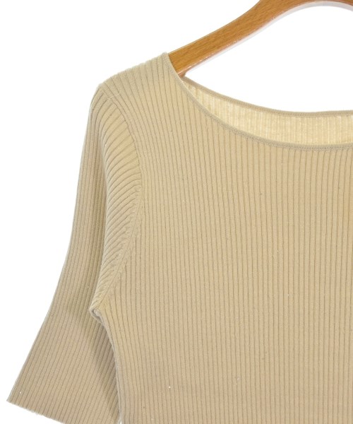NATURAL BEAUTY BASIC（ナチュラルビューティーベーシック）ニット・セーター ベージュ サイズ:F レディース/2200727570055