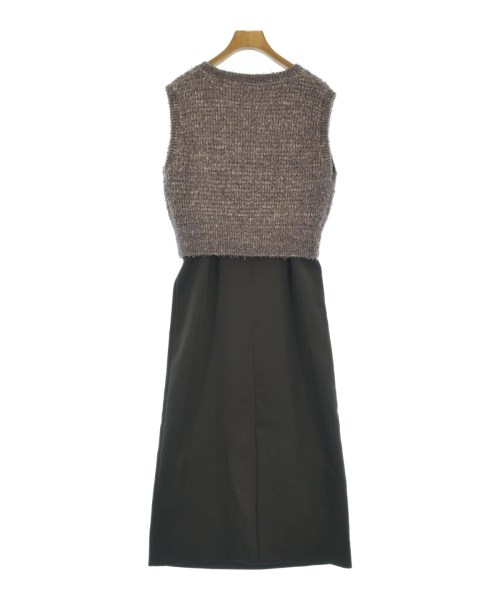 NATURAL BEAUTY BASIC（ナチュラルビューティーベーシック）ワンピース 茶 サイズ:PS(XS位) レディース/2200723601029