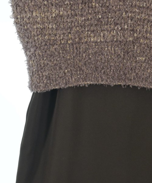 NATURAL BEAUTY BASIC（ナチュラルビューティーベーシック）ワンピース 茶 サイズ:PS(XS位) レディース/2200723601029