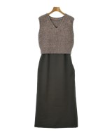 NATURAL BEAUTY BASIC（ナチュラルビューティーベーシック）ワンピース 茶 サイズ:M レディース/2200723977025