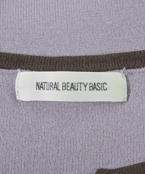 NATURAL BEAUTY BASIC（ナチュラルビューティーベーシック）ニット・セーター 紫 サイズ:F レディース/2200723977056