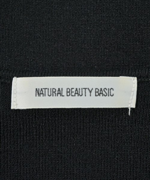 NATURAL BEAUTY BASIC（ナチュラルビューティーベーシック）ベスト 黒 サイズ:F レディース/2200723977063