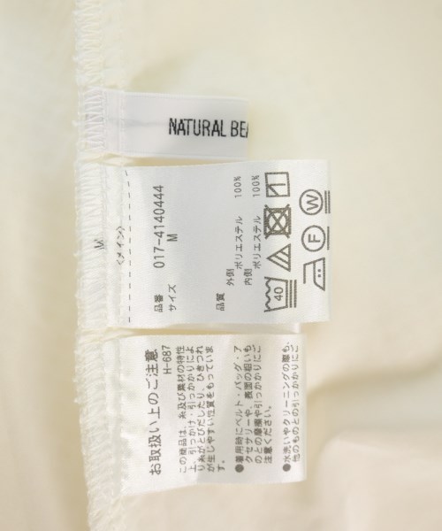 NATURAL BEAUTY BASIC（ナチュラルビューティーベーシック）ワンピース 白 サイズ:M レディース/2200724040049