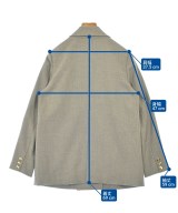 NATURAL BEAUTY BASIC（ナチュラルビューティーベーシック）テーラードジャケット グレー サイズ:M レディース/2200725455095
