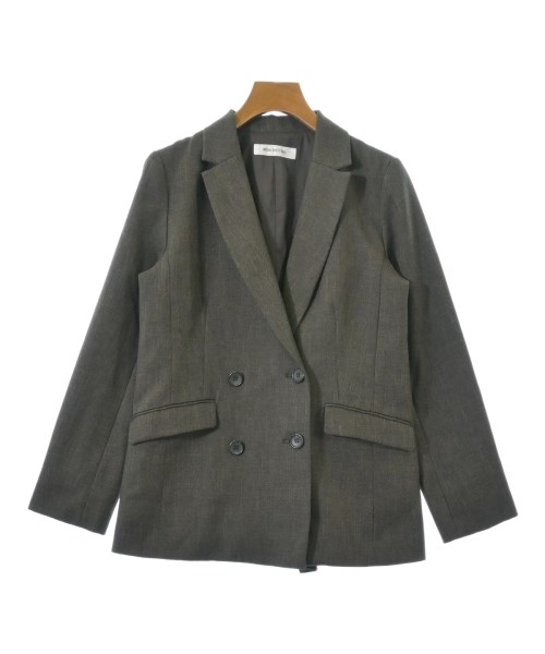 NATURAL BEAUTY BASIC（ナチュラルビューティーベーシック）ジャケット 茶 サイズ:S レディース/2200725506049