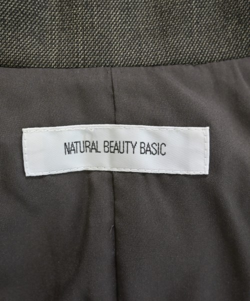 NATURAL BEAUTY BASIC（ナチュラルビューティーベーシック）ジャケット 茶 サイズ:S レディース/2200725506049