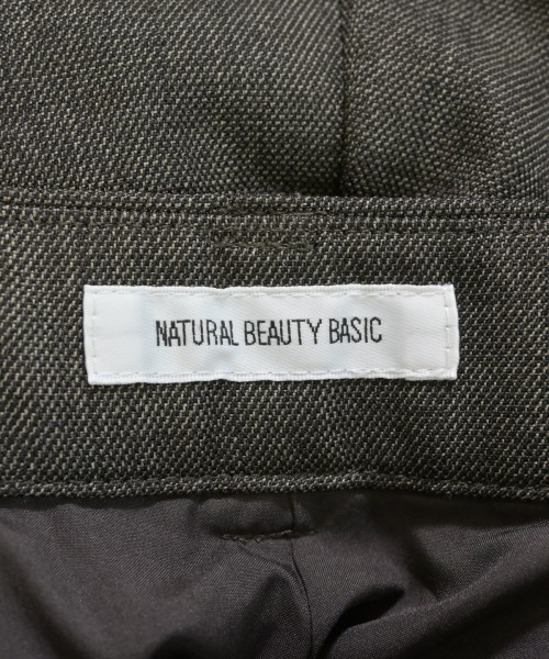 NATURAL BEAUTY BASIC（ナチュラルビューティーベーシック）スラックス 茶 サイズ:XS レディース/2200725506056
