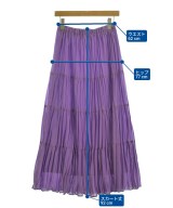 NATURAL BEAUTY BASIC（ナチュラルビューティーベーシック）ロング・マキシ丈スカート 紫 サイズ:M レディース/2200679216124
