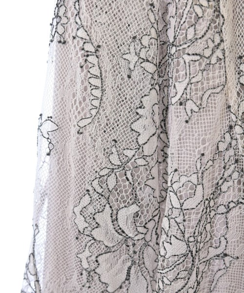 NATURAL BEAUTY BASIC（ナチュラルビューティーベーシック）ロング・マキシ丈スカート 紫 サイズ:M レディース/2200673537065