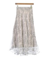 NATURAL BEAUTY BASIC（ナチュラルビューティーベーシック）ロング・マキシ丈スカート 紫 サイズ:M レディース/2200673537065